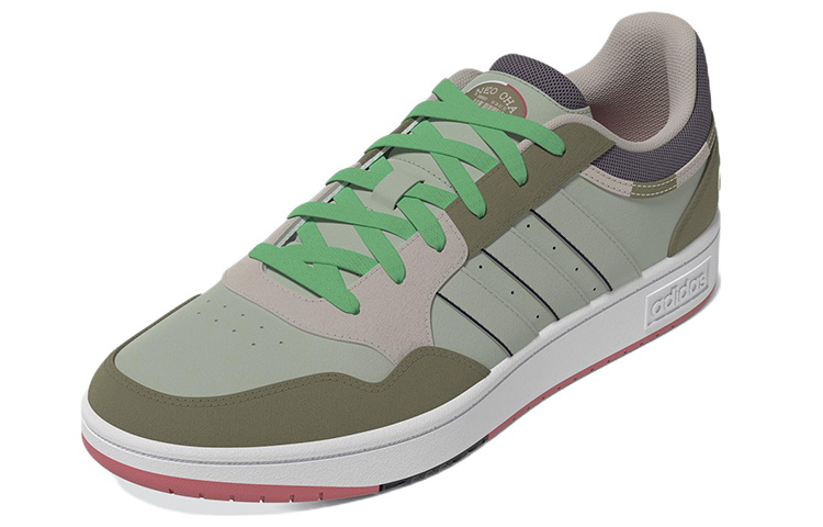 Adidas Hoops 3.0 'Light Green Dark Green Cream'