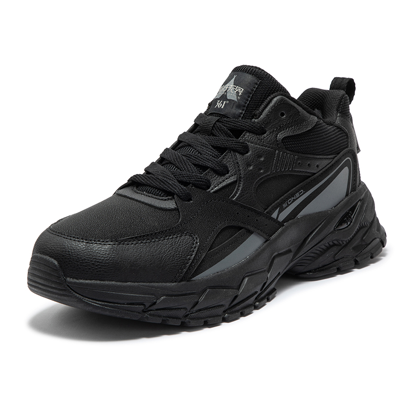 361° Slip Resistant, Abrasion Resistant, Thermal Mid Top Casual Shoes Men's Obsidian Black купить в интернет-магазине Yoocart с быстрой доставкой по России.