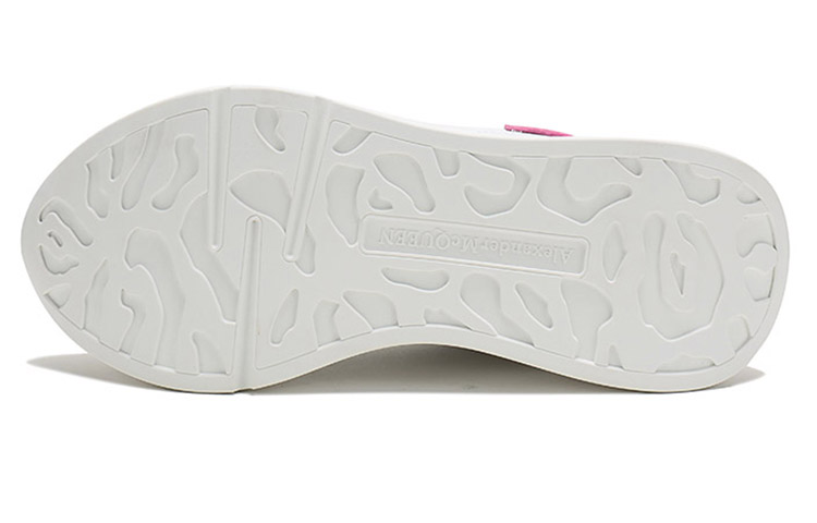 Alexander McQueen Oversized Runner Sneakers 'White Rose Pink' Women's