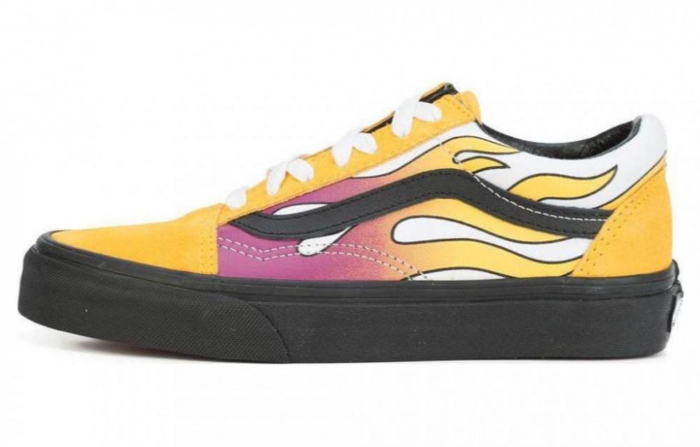 Old Skool Vans 'Flames'