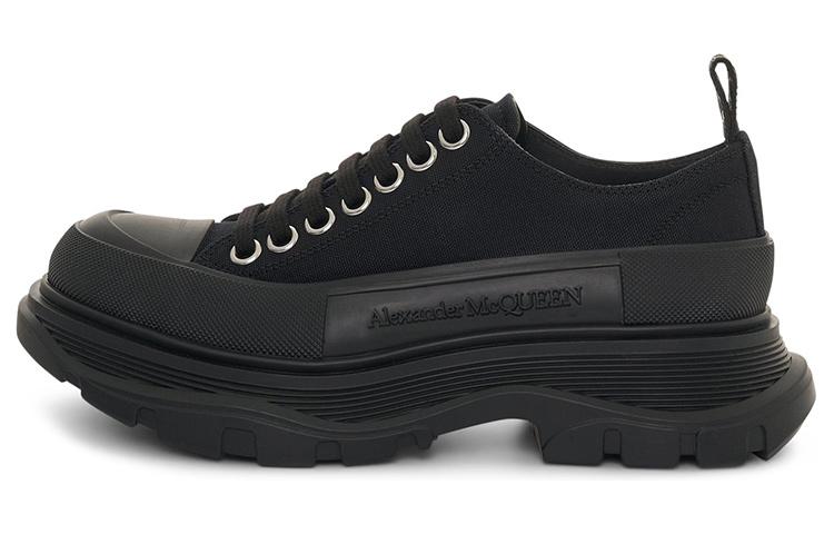 Alexander McQueen Tread Slick Lace Up 'Black' Women's