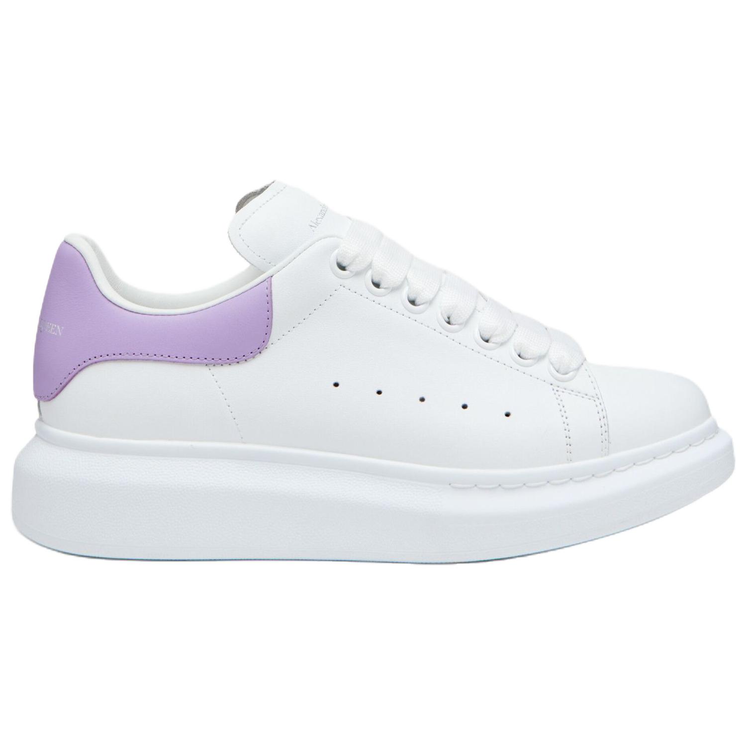 Alexander McQueen Low top Casual Shoes Women's White Lilac