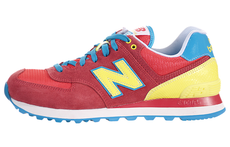 New Balance 574 Series Carnival Pack Low Top Red Women's