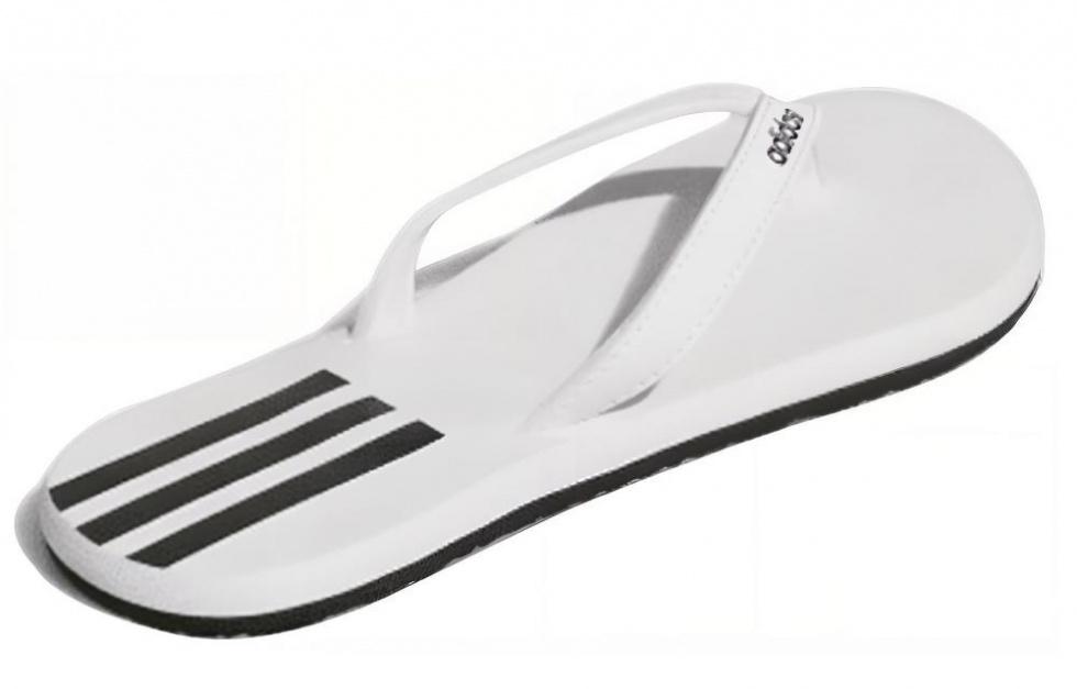 Adidas Eezay Flip flops Slides White/Black Women's