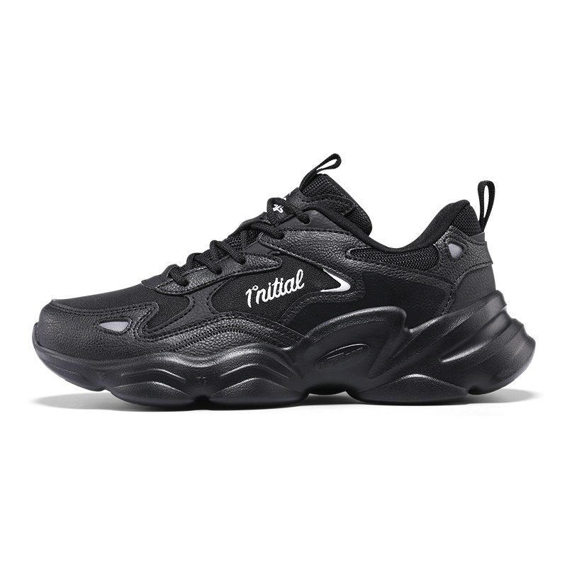 361° Abrasion-Resistant Low-Top Casual Shoes Women's Black