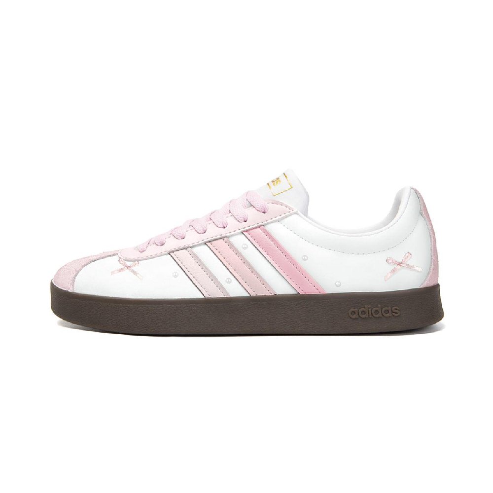 Adidas Neo VL Court 2.0 Skateboard Shoes Unisex Low-Top Pink