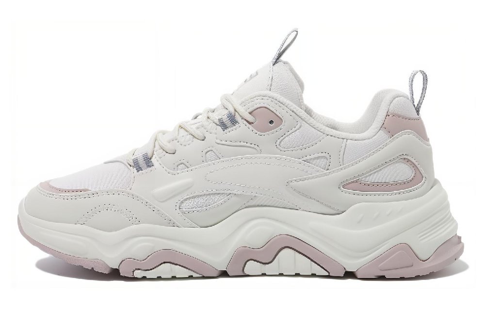 FILA Tiny Rumble Series Low Top Casual Shoes Unisex Pink