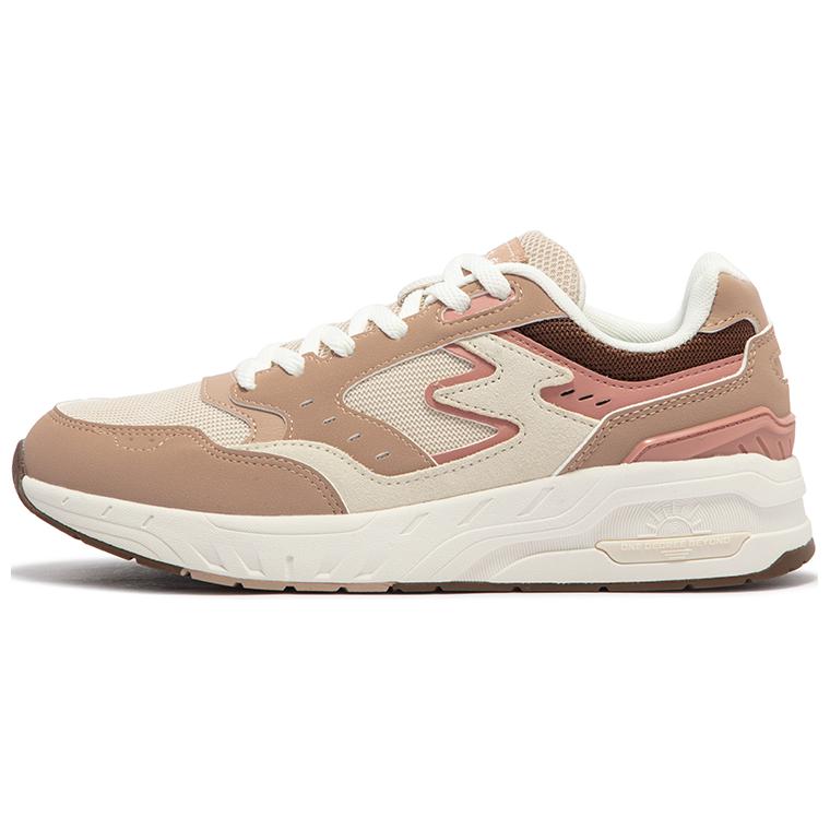 361° Wear-Resistant Low-Top Casual Shoes Women's Pink Umber