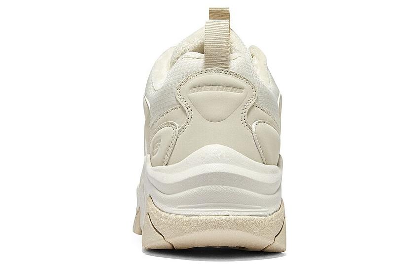 Skechers Stamina V6 Low Top Chunky Sneakers Men's White Beige