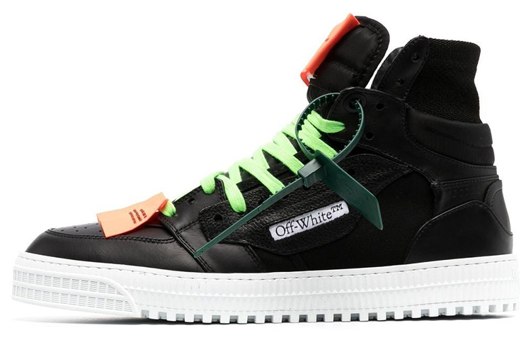 OFF WHITE Off Court 3.0 High 'Black Orange Green'