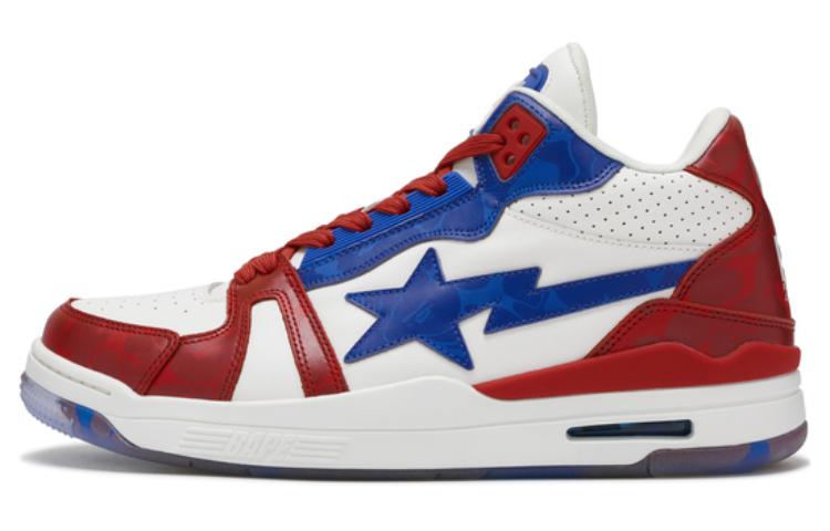 Russell Athletic x A BATHING APE Clutch Sta High Top Skateboard Shoes Women's Multicolor