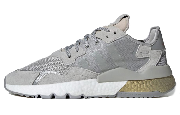 Adidas Originals Nite Jogger Grey Two Gold Metallic