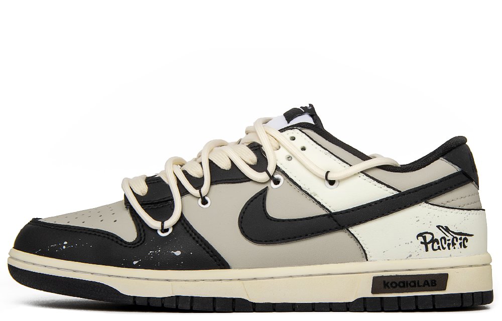 Nike Dunk Return To Planet Slip Resistant Cushioning Abrasion Resistant Low Top Skateboard Shoes Unisex Beige Black