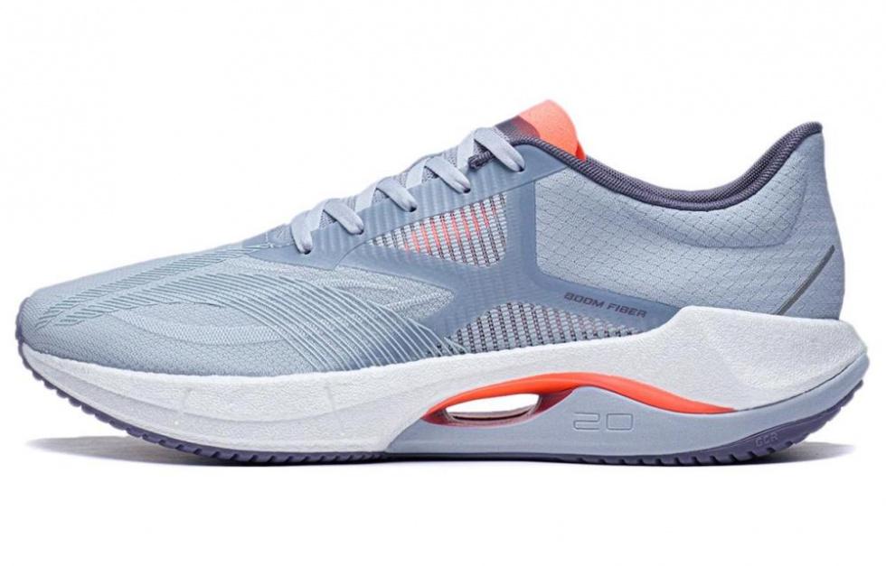 LiNing Super Light 20 Anti Slip And Wear Resistant Rebound Low Top Casual Running Shoes Men's Celestial Blue