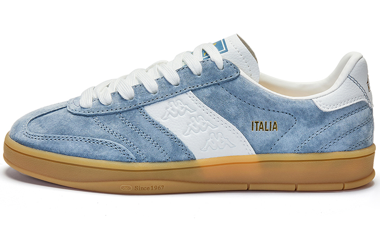 Kappa Anti-Slip Wear-Resistant Low-Top Skateboard Shoes Unisex Blue
