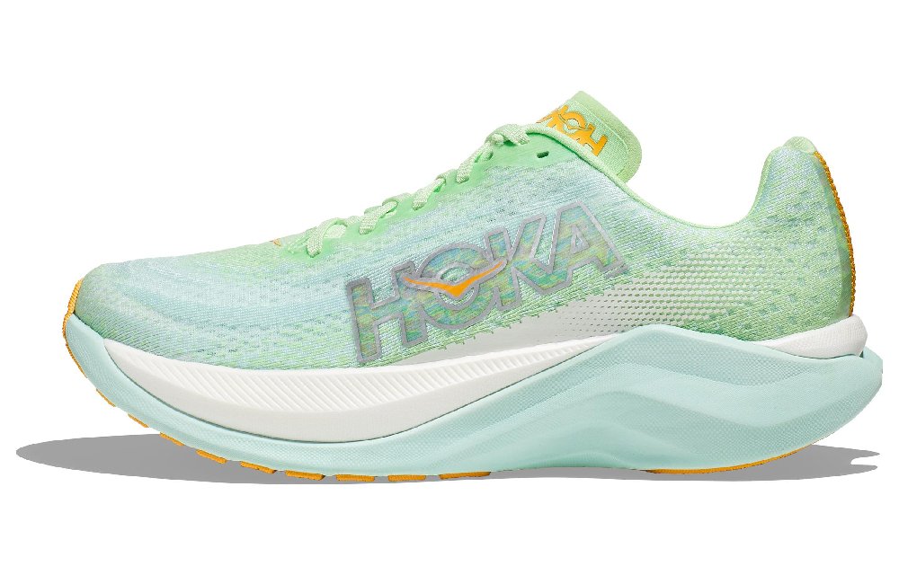 HOKA ONE ONE Mach X Lime Glow Sunlit Ocean Women's