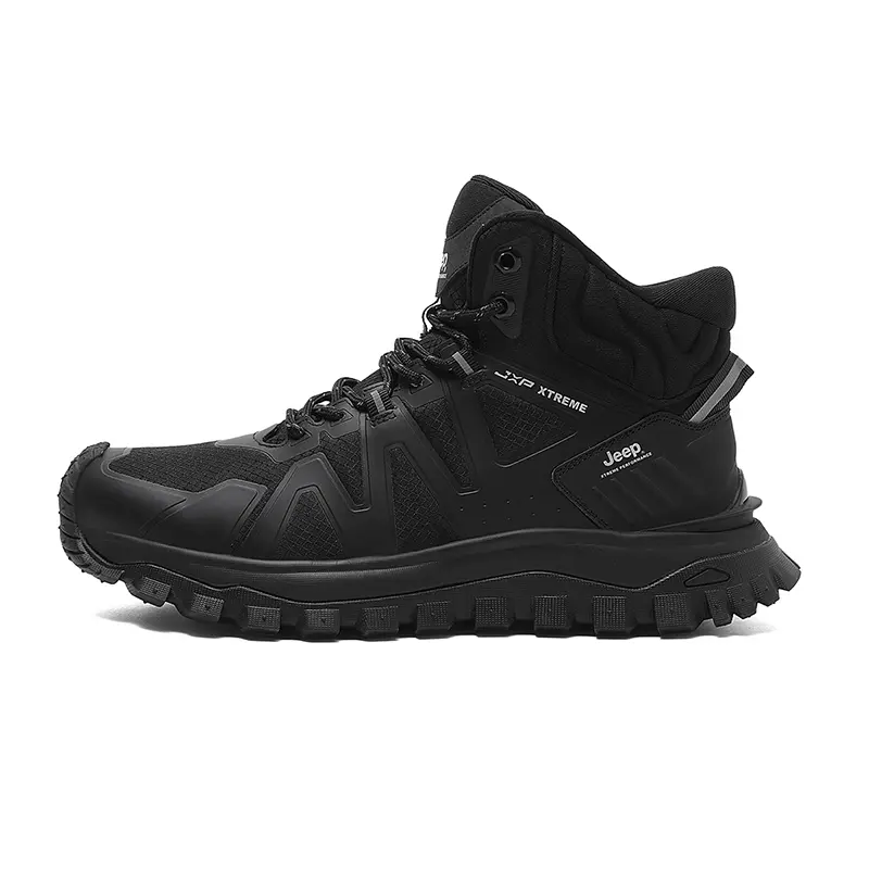 Jeep Short Outdoor Boots Men's Black