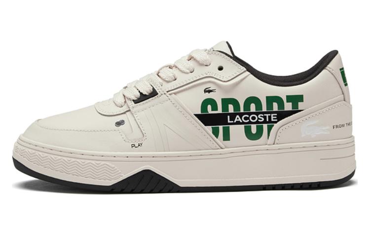 LACOSTE Low-Top Skateboard Shoes Men's Black White