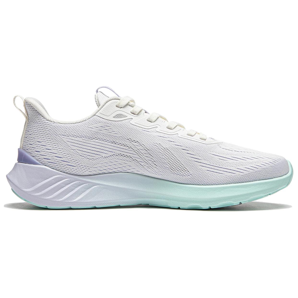 LiNing Qingyi Cushioning, Wear Resistant Low top Casual Running Shoes Women's White Purple купить в интернет-магазине Yoocart с быстрой доставкой по России.