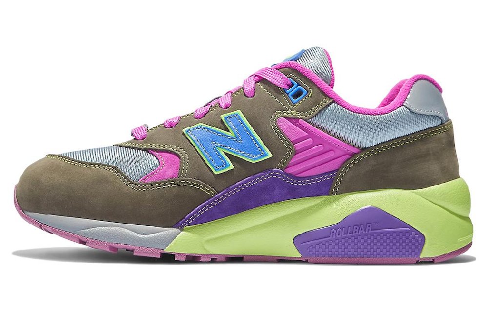 New Balance 580 Stray Rats Khaki Purple