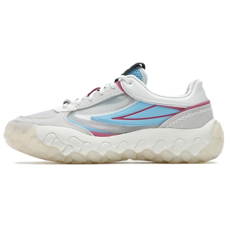 FILA Gara Low Top Casual City Commute Running Shoes Women's White Pink
