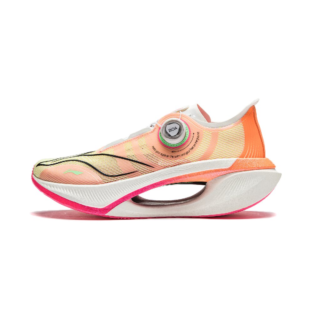 LINING Shadow 2.0 Running Shoes Unisex Low Top Fluorescent Lotus Pink