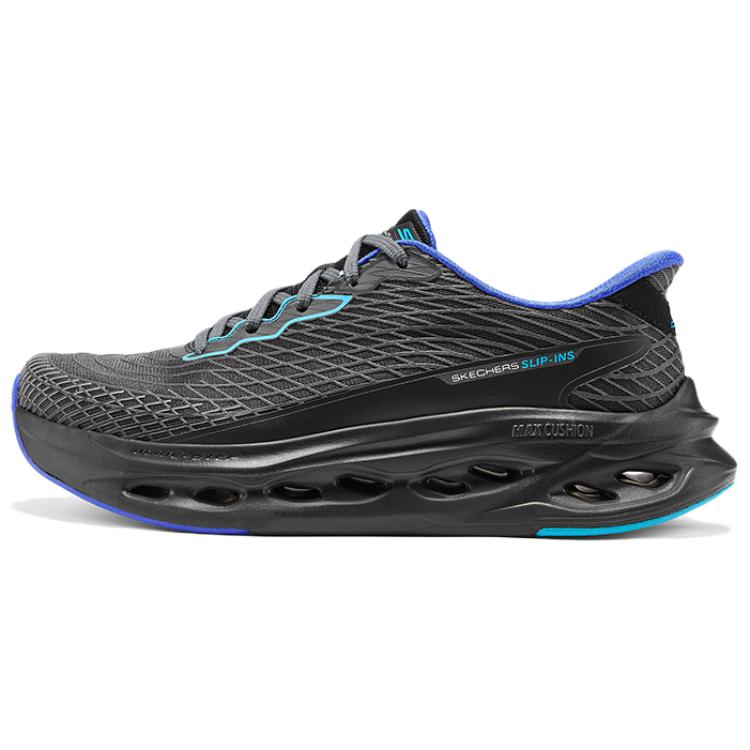 Skechers MEN'S GO Abrasion Resistant Low Top Casual Running Shoes Men's Black