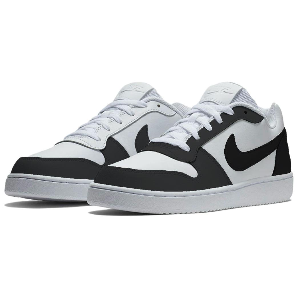 Nike EBERNON Not Black, Then White Anti Slip Wear Resistant Low Top Skateboard Shoes Men's Black White купить в интернет-магазине Yoocart с быстрой доставкой по России.