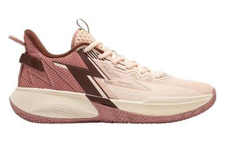 361° Cushioning Wear-Resistant Low-Top Basketball Shoes Men's Pink