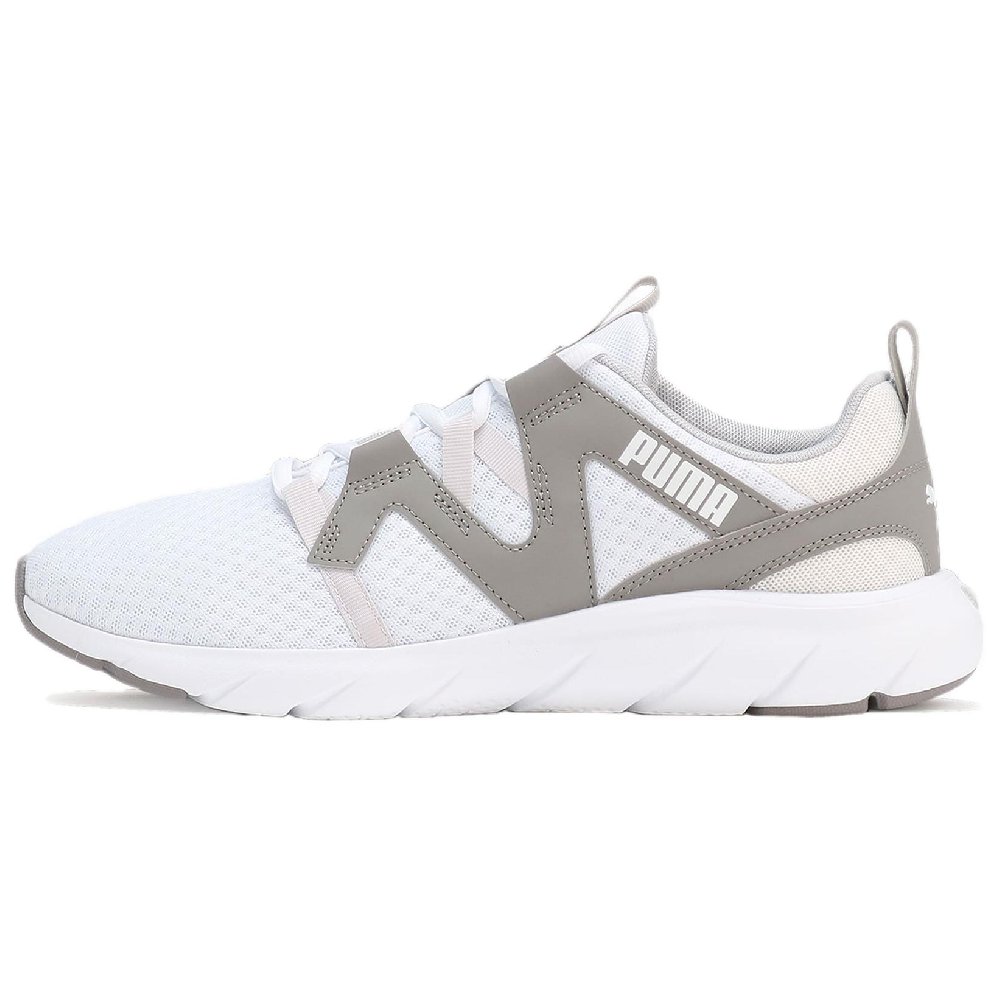 PUMA Softride Anti Slip Wear Resistant Low Top Casual Running Shoes Unisex White