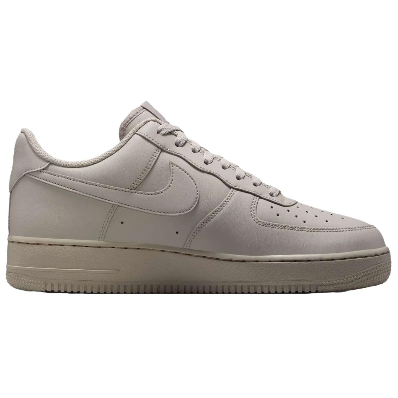 Nike Air Force 1 Cushioning Support Low top Skateboard Shoes Unisex Gray