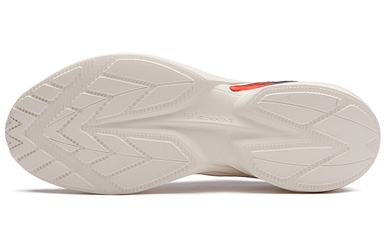 361° Cushioning, Slip Resistant, Breathable, Lightweight Low Top Running Shoes Men's White Blue