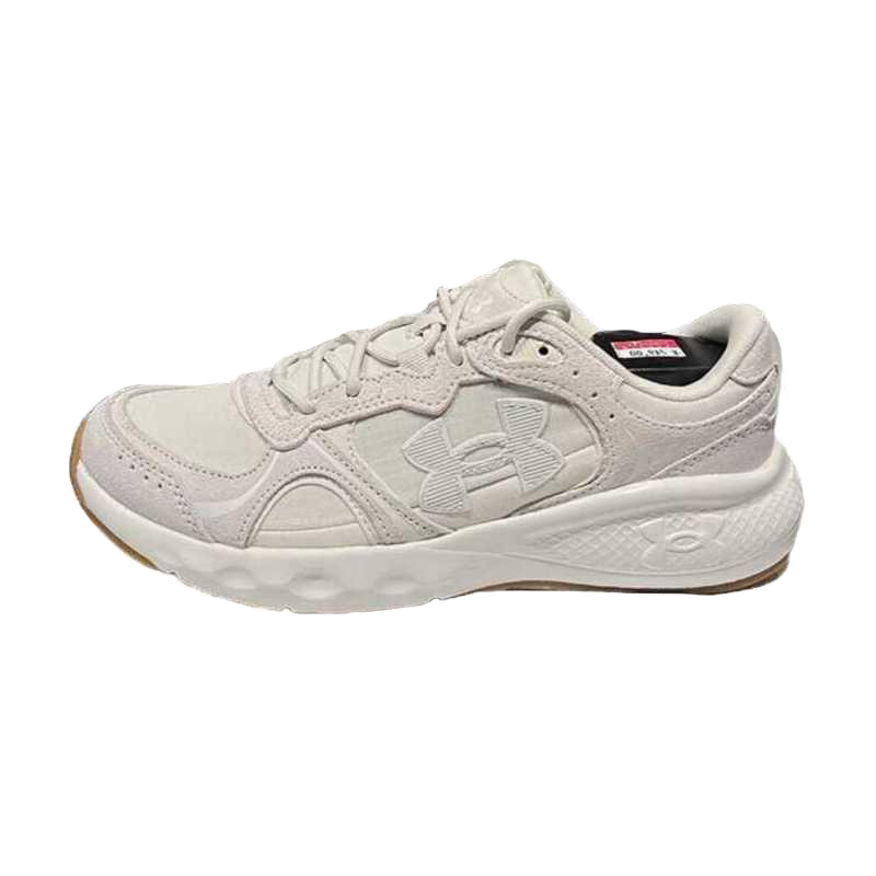 Under Armour Wear resistant And Lightweight Low Top Running Shoes Women's Gray White