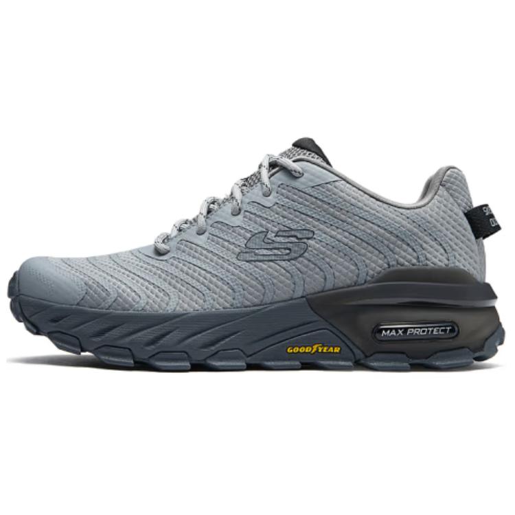 Skechers Outdoor Cushioning Wear-Resistant Low-Top Outdoor Shoes Men's Gray