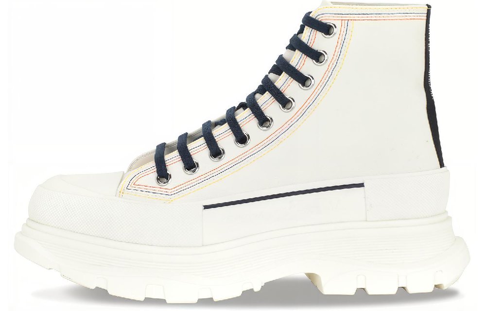 Alexander McQueen Tread Slick High Sneakers 'Off White'