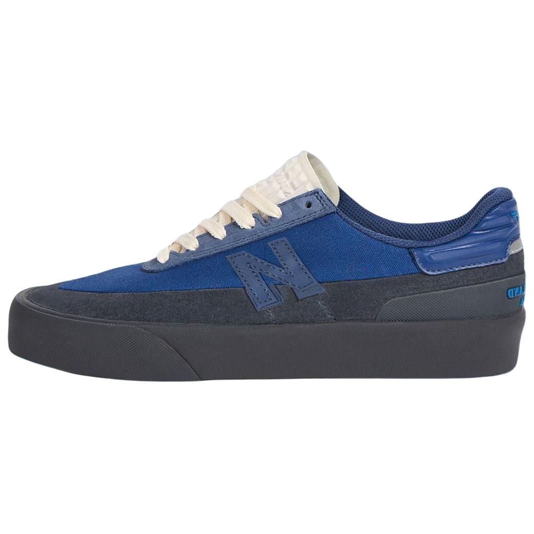 STONE ISLAND x New Balance Numeric 272 Abrasion Resistant Low Top Skateboard Shoes Unisex Blue