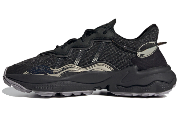 Adidas Ozweego Core Black Silver Metallic Women's