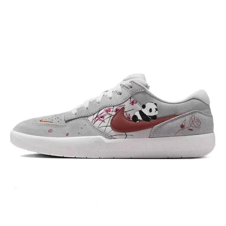 Nike SB Force 58 Cushioning Low top Casual Shoes Unisex Gray