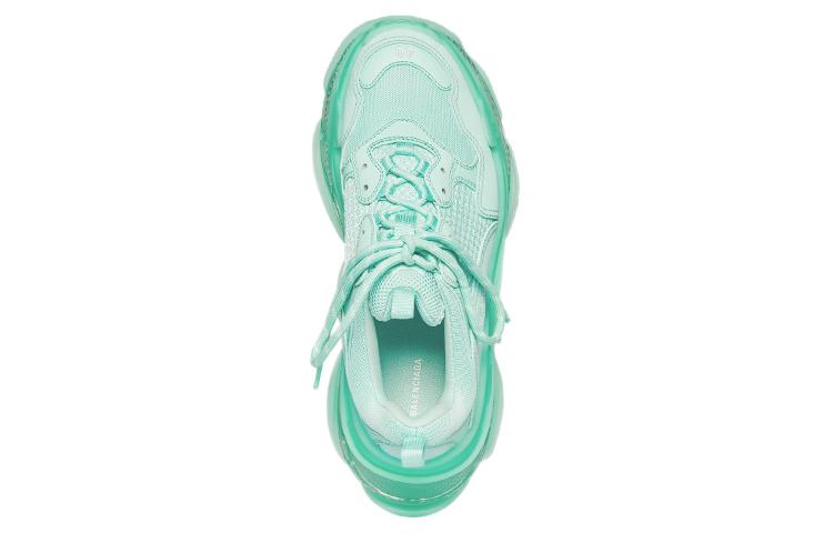 Balenciaga Triple S Clear Sole Green Women's купить в интернет-магазине Yoocart с быстрой доставкой по России.