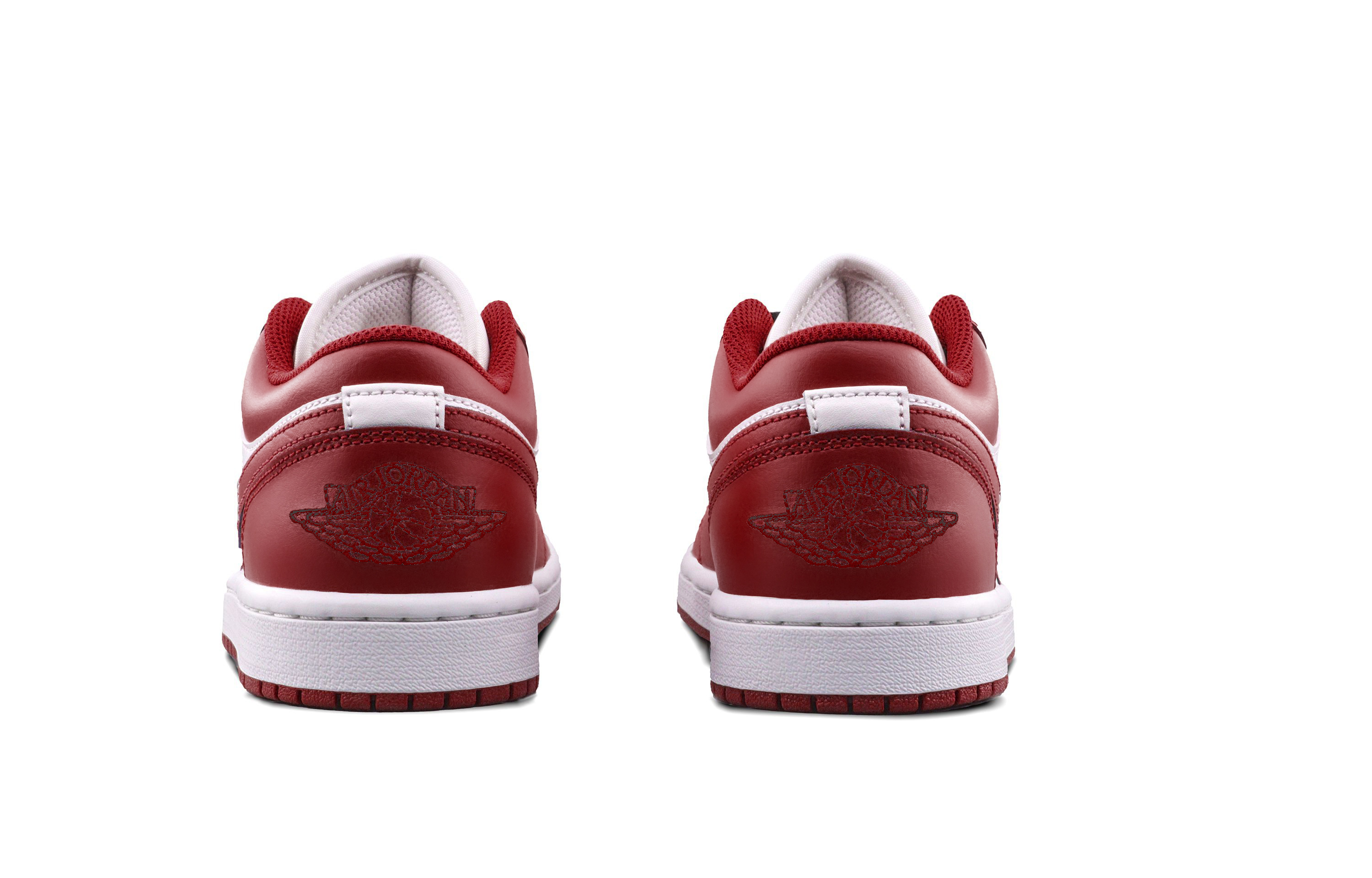 Jordan Air Jordan 1 Red Toe Cushioning, Wear Resistant Low top Vintage Basketball Shoes Unisex Red White купить в интернет-магазине Yoocart с быстрой доставкой по России.