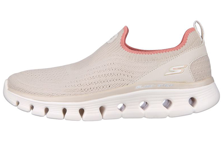 Skechers Go Walk Glide Step Flex Slip On 'Taupe Pink' Women's