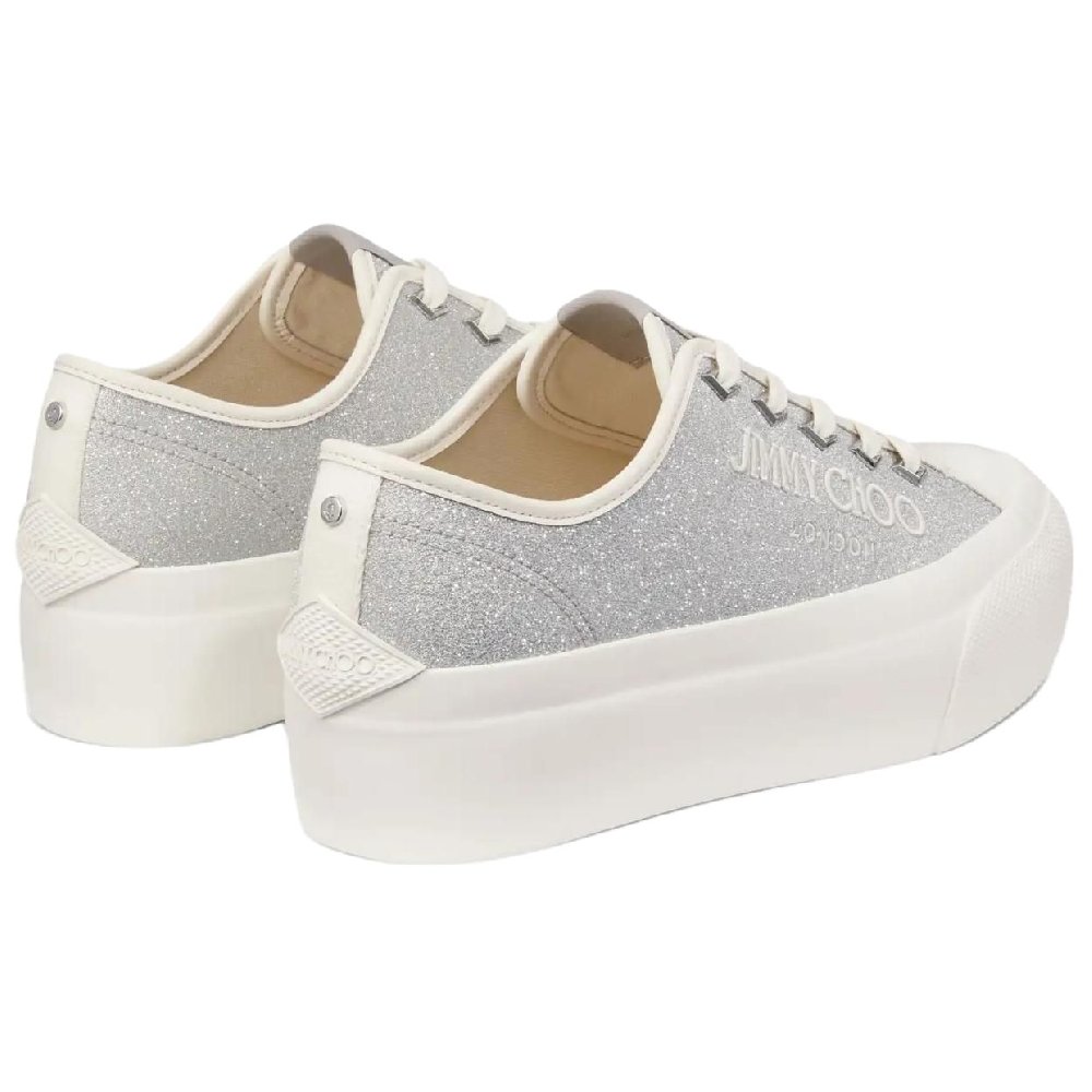 Jimmy Choo Palma Maxi Glitter Sneakers