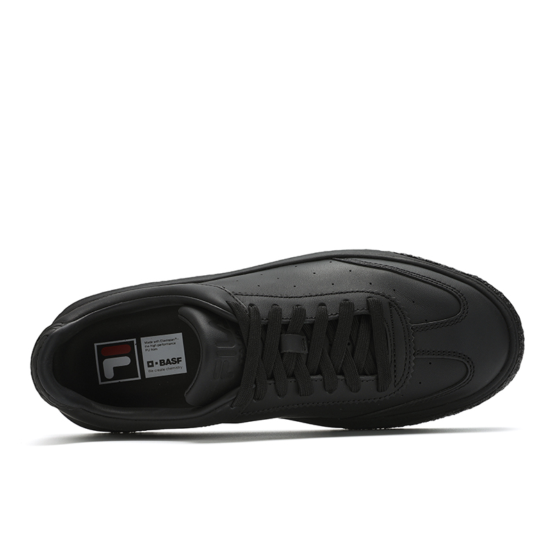 FILA OLIMPICA Anti Slip Wear Resistant Low Top Skateboard Shoes Men's Black