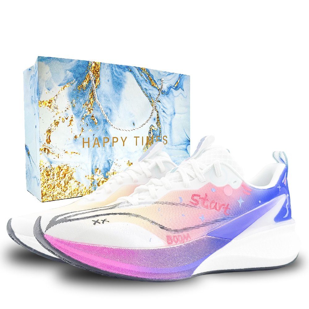 LiNing Red Hare 8PRO Cushioning, Wear Resistant Low Top Casual Running Shoes Men's Monet Pink