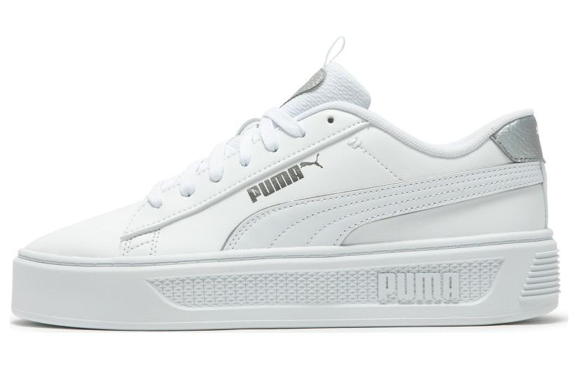 PUMA SmashPlatform V3 Pop Up Metallics 'White' Women's