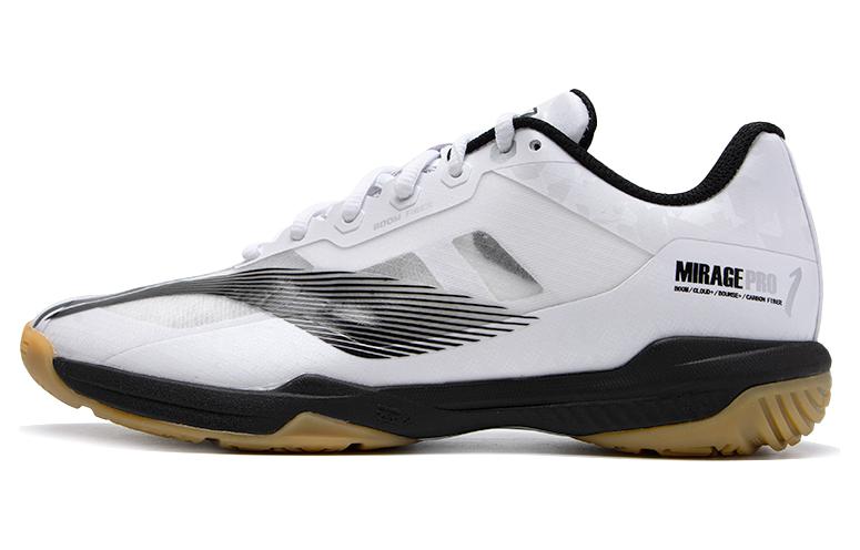 LiNing Shadow Speed Pro Anti-Slip Wear-Resistant Low-Top Badminton Shoes Unisex Black White