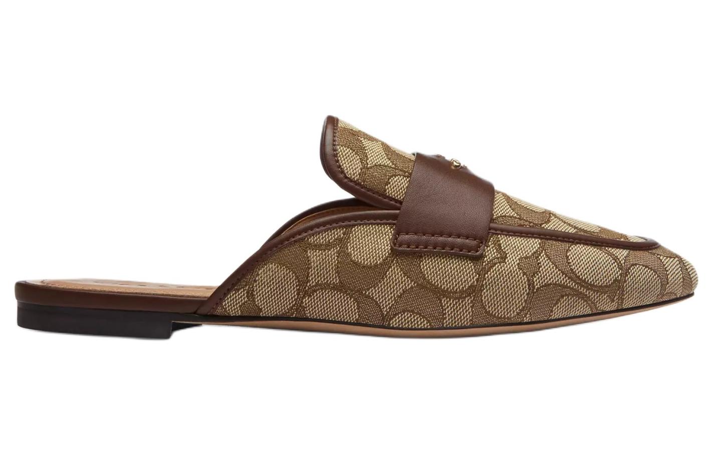 COACH Closed Toe Slippers Women's Brown