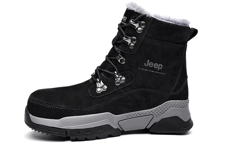 Jeep Outdoor Boots Men Black