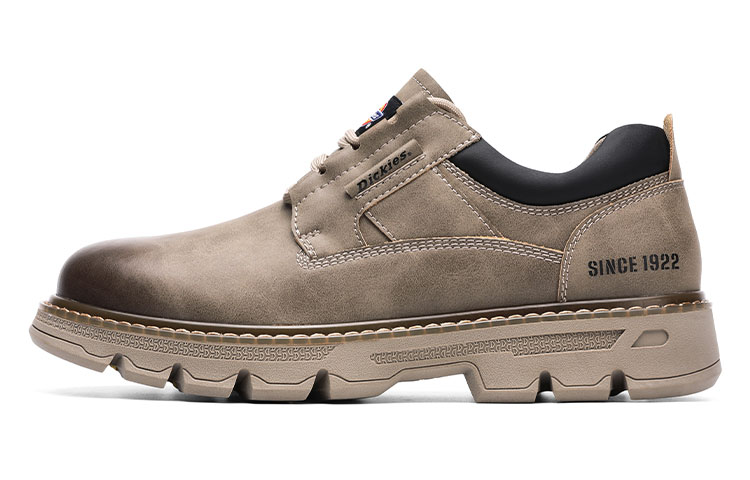 Dickies Vintage Low-Top Casual Waterproof And Wear-resistant Ankle-Length Outdoor Boots Men's Khaki
