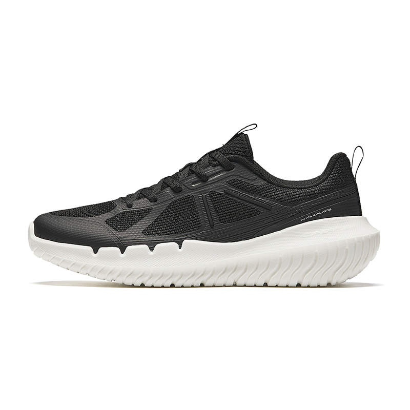 Anta Variety Training Collection Cushioning Breathable Low-Top Training Shoes Women's Black White